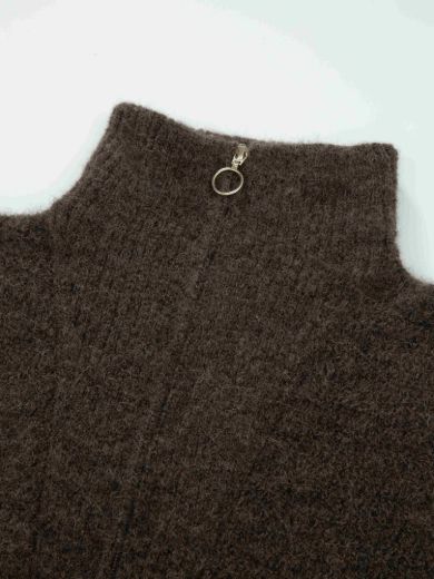 Bilde av WoolLand Loen knitted sweather 2.0 woman Light Brown